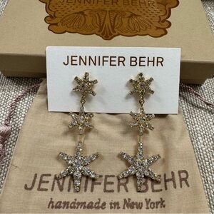 Jennifer Behr Ares Star Earrings